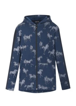 Kids Kerrits Horse Sense Fleece Hoodie 8 Kids Kerrits Horse Sense Fleece Hoodie -Best Equestrian Store kids horse sense hoodie adm.hors front 60277 PRINT kerrits 03867.1663453996