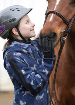 Kids Kerrits Horse Sense Fleece Hoodie 10 Kids Kerrits Horse Sense Fleece Hoodie -Best Equestrian Store kids horse sense hoodie adm.hors rider 60277 PRINT kerrits 44073.1663437873