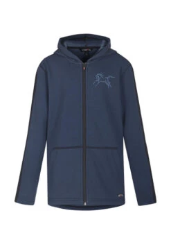 Kids Kerrits Horse Sense Fleece Hoodie 11 Kids Kerrits Horse Sense Fleece Hoodie -Best Equestrian Store kids horse sense hoodie admiral front 60277 solid kerrits 63671.1663437897