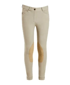 Kids Piper Jodhpur -Best Equestrian Store kids jodhpur tan front 34401 smartpak 76438.1666125868