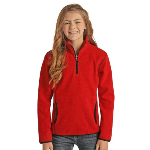 Powder River Kids Fleece Pullover 3 Powder River Kids Fleece Pullover - Image 3