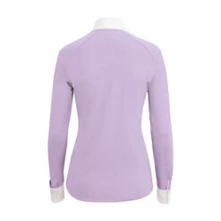 Girls RJ Classics Lexi Show Shirt -Best Equestrian Store kids lexi jr show ls orchid back LXJ646 rj classics 72820.1670893637