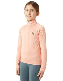 Girls Horze Lola Half Zip Tech Shirt 16 Girls Horze Lola Half Zip Tech Shirt -Best Equestrian Store kids lola shrmp.pk side 33757 SPPI horze 95186.1678730278