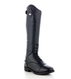 Kids Horze Rover Tall Boot -Best Equestrian Store kids rover tall boot back black front side horze 69081.1669683450