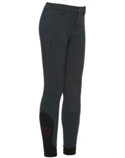 Girls Cavalleria Toscana Super Grip Tech Breeches 11 Girls Cavalleria Toscana Super Grip Tech Breeches -Best Equestrian Store kids super grip tech breech dark grey side PBOA02 JE010 8989 CT 76682.1625001665