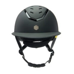 Charles Owen Kylo EQx Wide Peak MIPS 14 Charles Owen Kylo EQx Wide Peak MIPS -Best Equestrian Store kylo eqx helmet wide black MIPS front CO 33529.1687284967