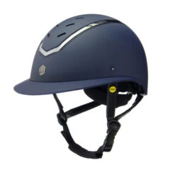 Charles Owen Kylo EQx Wide Peak MIPS 10 Charles Owen Kylo EQx Wide Peak MIPS -Best Equestrian Store kylo eqx helmet wide navy MIPS side CO 11207.1687284946