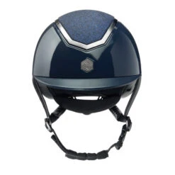 Charles Owen Kylo EQx Helmet Sparkly -Best Equestrian Store kylo eqx sparkly standard navy front CO 31608.1687281462