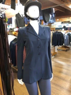 Grand Prix Classic TechLite Show Coat -Best Equestrian Store l6937 grand prix tech lite coat navy 53162.1545433201
