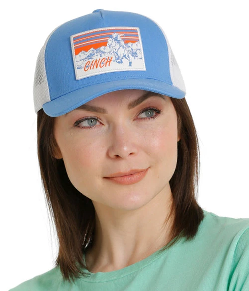 Ladies Cinch Patch Trucker Cap 1 Ladies Cinch Patch Trucker Cap