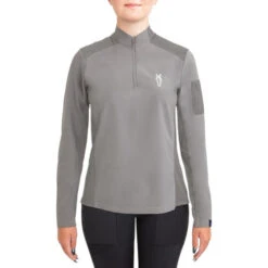 Irideon Luna CoolStretch Shirt Long Sleeve 11 Irideon Luna CoolStretch Shirt Long Sleeve -Best Equestrian Store luna cool stretch ls dove grey front 30 7005 DG toklat 03161.1655844435