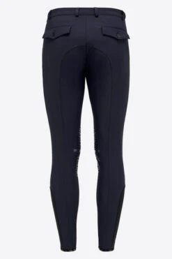 Men's RG Breeches Knee Grip -Best Equestrian Store men breech knee grip navy back BRM004 JS004 7901 RG 88301.1669869884