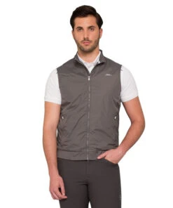 Horseware Ireland Men's Horseware AA Classic Light Gilet -Best Equestrian Store men classic light gilet dark grey rider CVPDLH JDAR horseware 60236.1634424075