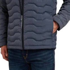 Men's Ariat Ideal Down Jacket -Best Equestrian Store mens ideal down jacket charcoal pocket detail 10041243 ariat 84324.1663958125