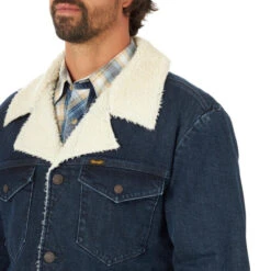 Men's Wrangler Wrange Jacket -Best Equestrian Store mens wrange jacket denim collar 112318516 wrangler 39858.1661913767