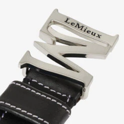 LeMieux Monogram Belt -Best Equestrian Store monogram belt black detail IT03144002 lemieux 56432.1679788664