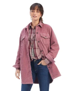 Ariat On The Run Shacket -Best Equestrian Store on the run shacket rose front 10041662 ariat 84403.1661811518