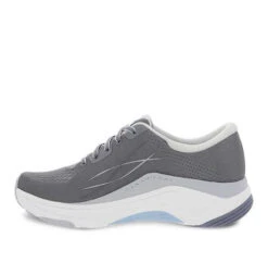 Dansko Pace Mesh Shoe -Best Equestrian Store pace grey mesh medial dansko 86994.1614462206