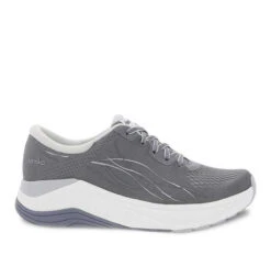 Dansko Pace Mesh Shoe -Best Equestrian Store pace grey mesh side dansko 04998.1614462212