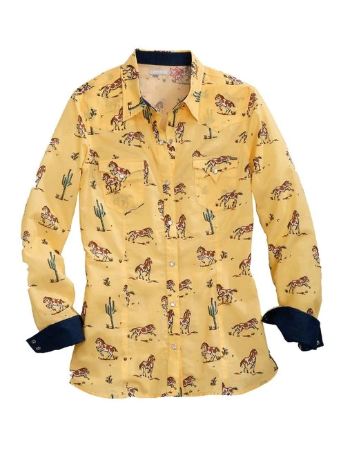 Tin Haul Painted Pony Long Sleeve Shirt 1 Tin Haul Painted Pony Long Sleeve Shirt