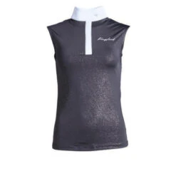 Kingsland Paisely Show Shirt Sleeveless 6 Kingsland Paisely Show Shirt Sleeveless -Best Equestrian Store paisley show sleeveless navy front 2220222147 kingsland 59178.1657242240