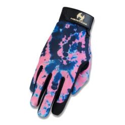 Heritage Performance Gloves - Prints -Best Equestrian Store performance glove tie dye HG125 1 heritage 74862.1643409268