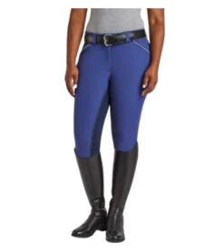 Piper Evolution Breeches Full Seat -Best Equestrian Store piper evolution fs saphire aquamarine front 33064 smartpak 09690.1665608895