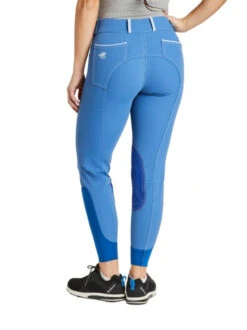 Piper Evolution Breeches Knee Patch -Best Equestrian Store piper evolution kp lake sky back 33063 smartpak 05246.1665607350