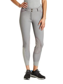 Piper Evolution Breeches Knee Patch -Best Equestrian Store piper evolution kp storm orchid front 33063 smartpak 26395.1665607310
