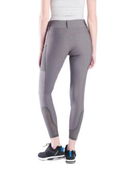 Piper Fusion Breeches Knee Grip -Best Equestrian Store piper fusion knee grip charcoal back 32382 smartpak 67454.1649376563