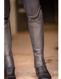 PÉNÉLOPE Pénélope Prisca Half Chaps -Best Equestrian Store prisca half chaps black front penelope 43555.1691198743