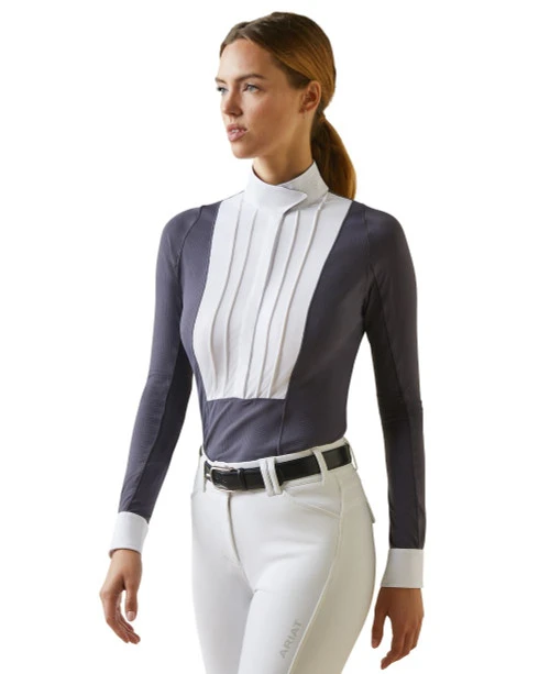 Ariat Luxe Show Shirt Long Sleeve 6 Ariat Luxe Show Shirt Long Sleeve - Image 6