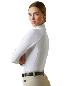 Ariat Luxe Show Shirt Long Sleeve 17 Ariat Luxe Show Shirt Long Sleeve -Best Equestrian Store pro luxe show shirt white side 10043396 ariat 46452.1676136274