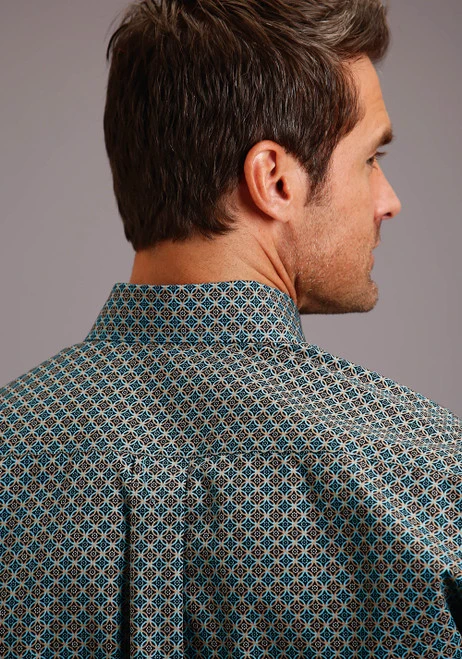 Stetson Ring Geo Print Shirt 4 Stetson Ring Geo Print Shirt - Image 4