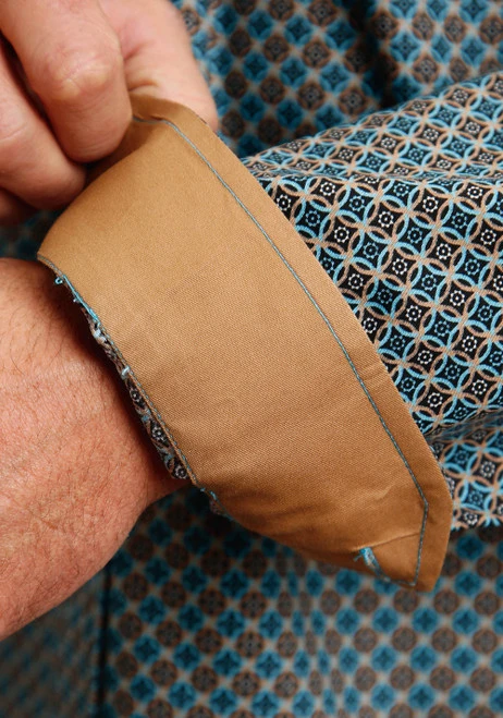 Stetson Ring Geo Print Shirt 2 Stetson Ring Geo Print Shirt - Image 2