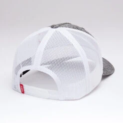 Kimes Ranch Roped LP Trucker Hat -Best Equestrian Store roped lp trucker hat grey back 842606179175 kimes 85372.1684194345