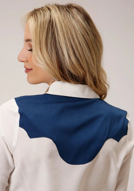 Roper Retro Embroidered Yoke Shirt 2 Roper Retro Embroidered Yoke Shirt - Image 2