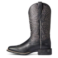 Ariat Round Up Remuda Western Boot 10 Ariat Round Up Remuda Western Boot -Best Equestrian Store round up remuda black side 10034024 ariat 97748.1605142776