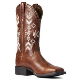 Ariat Round Up Skyler Western Boot 10 Ariat Round Up Skyler Western Boot -Best Equestrian Store round up skyler canyon 3 4 instep 10038327 ariat 60346.1636495259