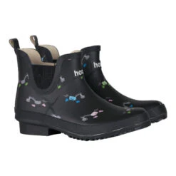 Horze Rubber Paddock Boots -Best Equestrian Store rubber paddock boots print pair cp3824 horze 69116.1642970458