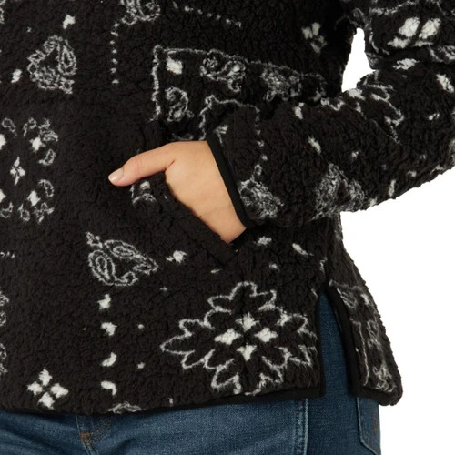 Wrangler Sherpa Zip Pullover 5 Wrangler Sherpa Zip Pullover - Image 5