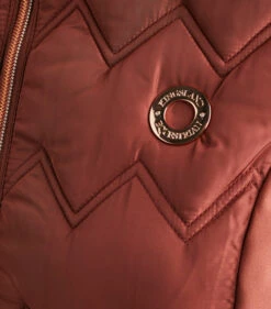 Kingsland Sia Insulated Vest -Best Equestrian Store sia body warmer vest hot chocolate logo 2230163609 5029 kingsland 89353.1667000706
