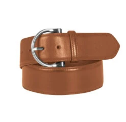 Kerrits Simple D Leather Belt -Best Equestrian Store simple leather D belt cognac 30435 kerrits 77612.1647374351