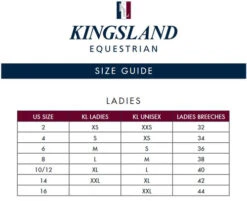 Kingsland Paisely Show Shirt Sleeveless 7 Kingsland Paisely Show Shirt Sleeveless -Best Equestrian Store size chart ladies kingsland 72302.1657242242