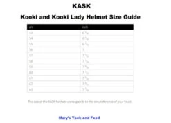 KASK Kooki Lady Helmet -Best Equestrian Store size guide kooki helmet kask 28491.1631829723