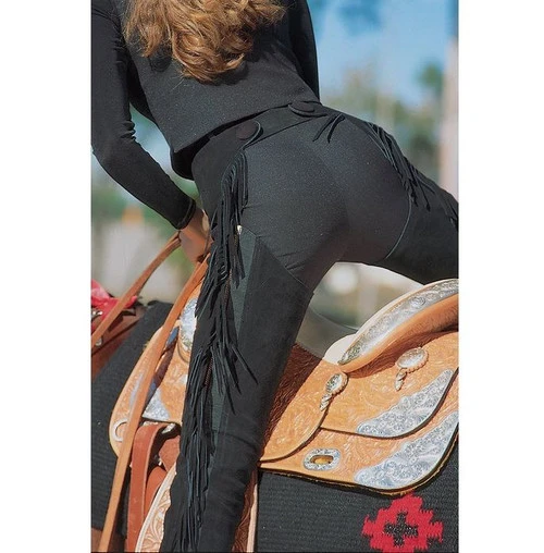 Hobby Horse Split Leather Classic Show Chaps 1 Hobby Horse Split Leather Classic Show Chaps
