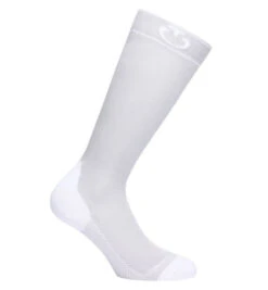 Cavalleria Toscana Sports Socks -Best Equestrian Store sports sock light grey white CZN020 AB020 8101 CT 40399.1684961261