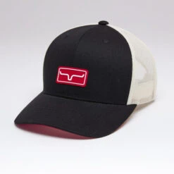 Kimes Ranch Team Pro Trucker Hat -Best Equestrian Store team pro trucker hat black hero 842606179212 kimes 23906.1684193289
