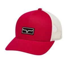 Kimes Ranch Team Pro Trucker Hat -Best Equestrian Store team pro trucker hat red hero 842606179236 kimes 01399.1684193252