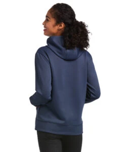 Ariat TEK Hoodie -Best Equestrian Store tek hoodie blue nights back 10039793 ariat 82255.1653605133